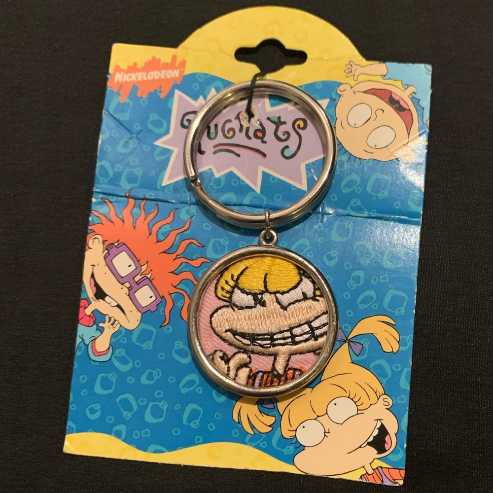 Vintage NWT Rugrats Angelica Keychain